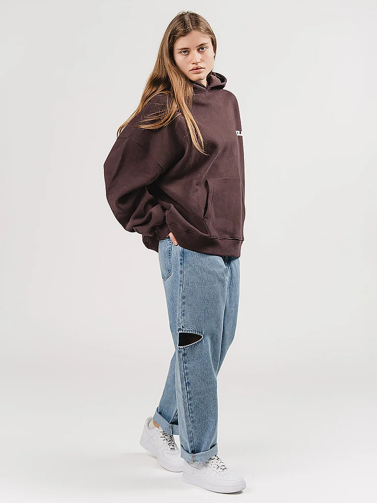 Karo Kauer Hoodie Brown M Women 2